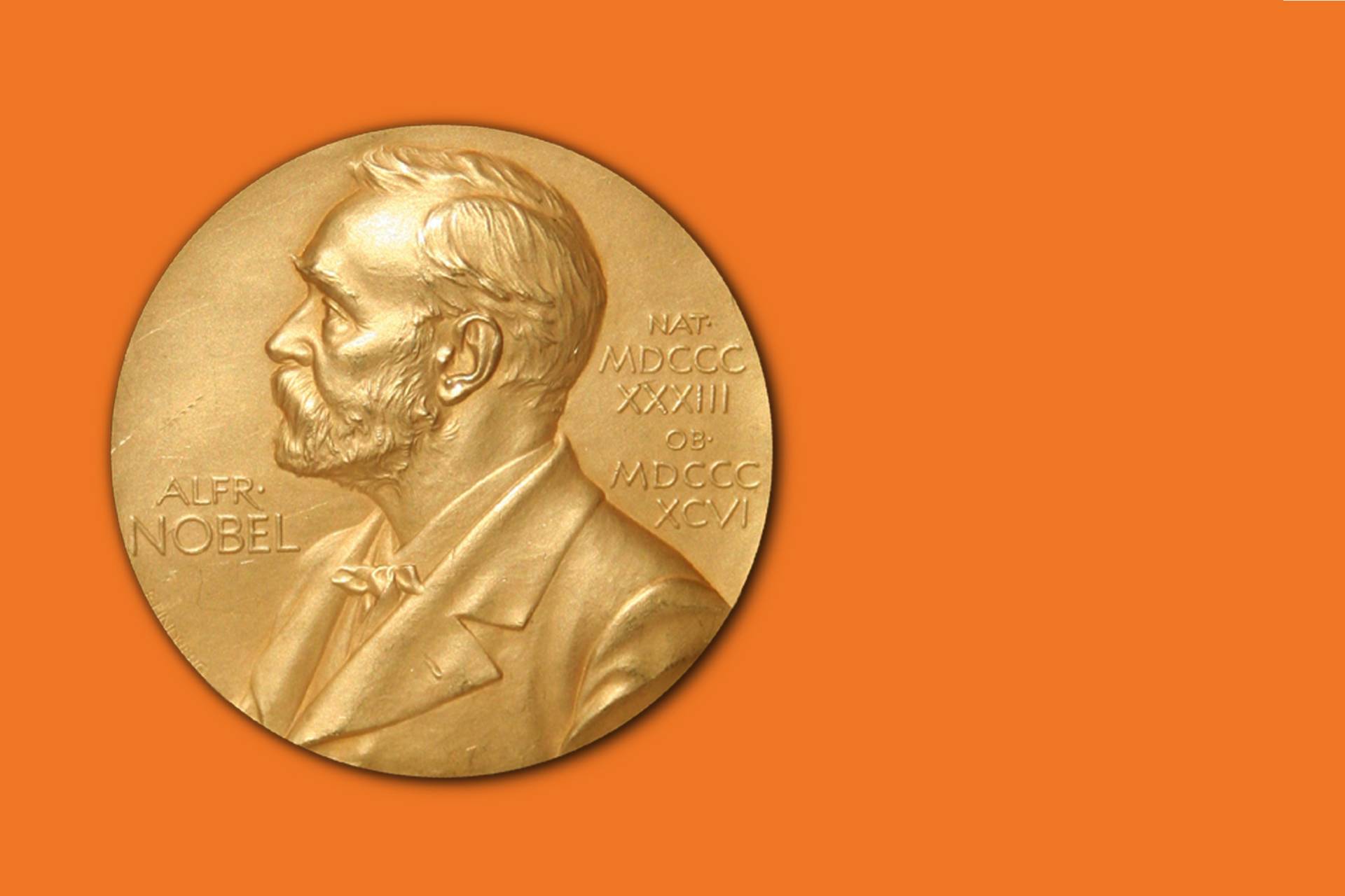 Picture of a Nobel Prize medal