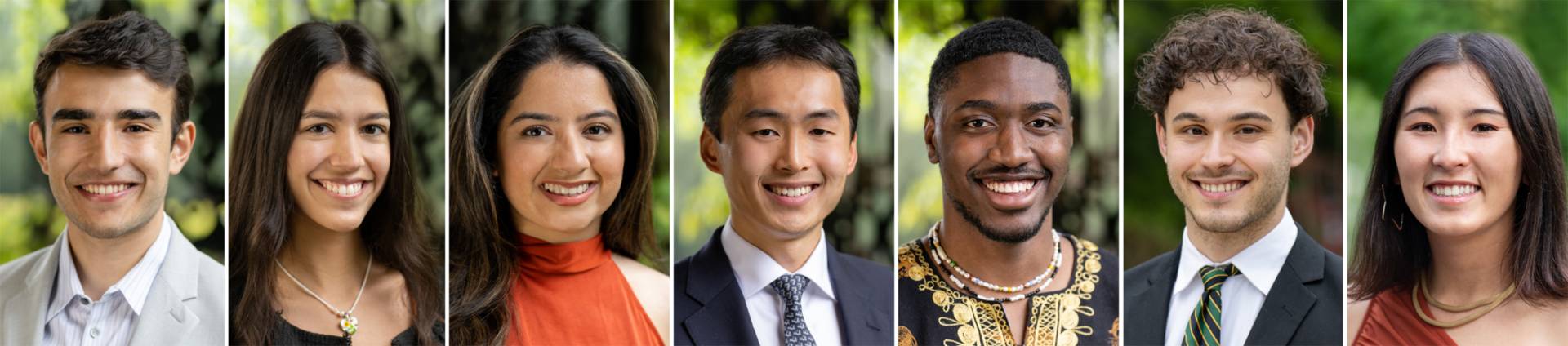 Princeton undergraduate academic prizes awarded to 7 students