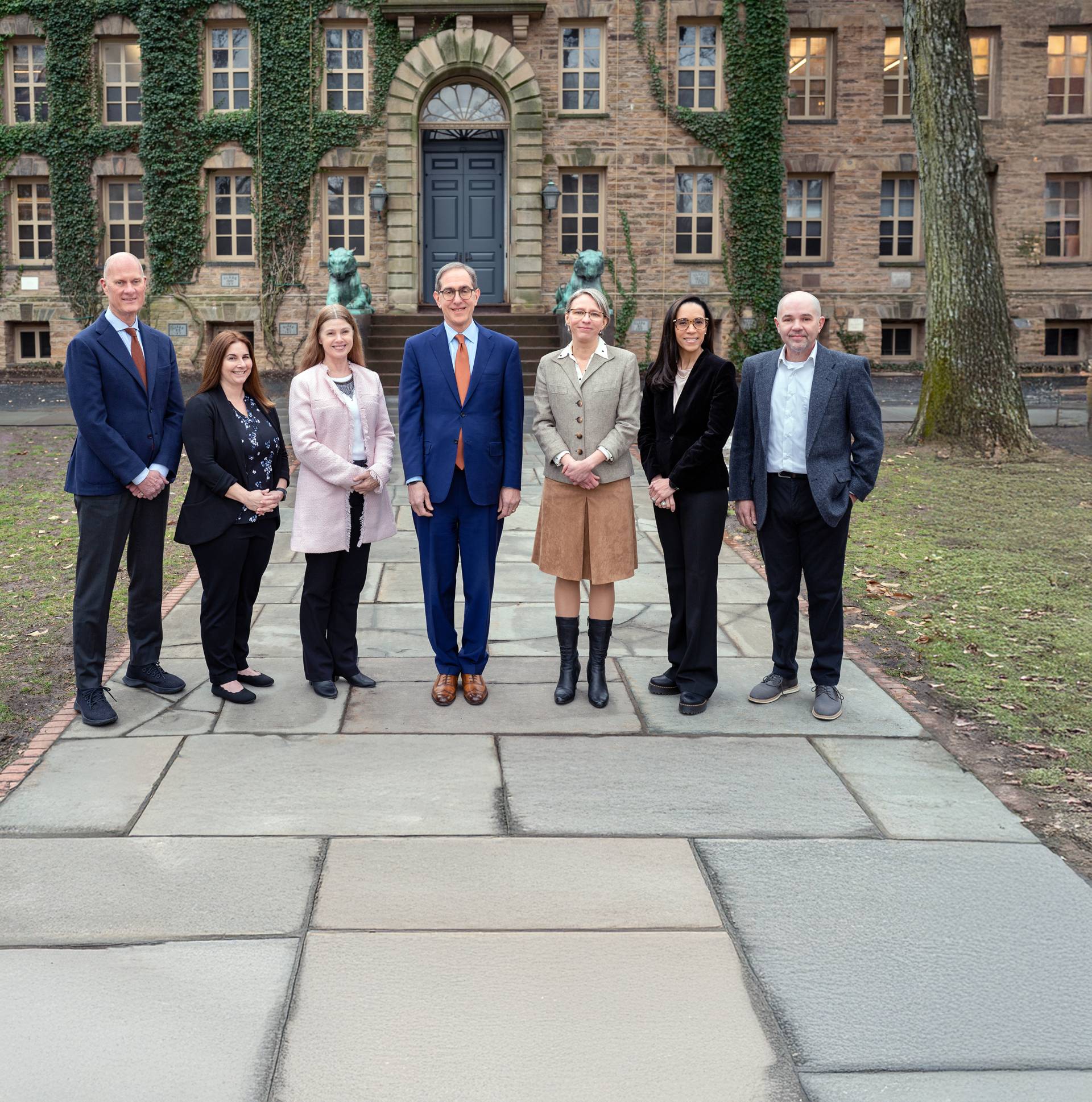 President Eisgruber with the PAA group