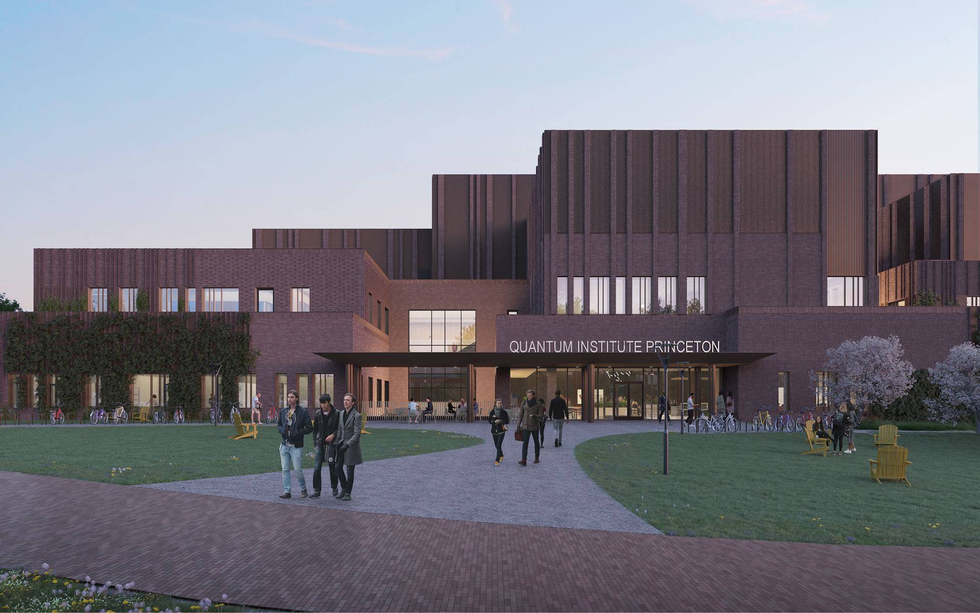 Architectural rendering of new quantum science building 