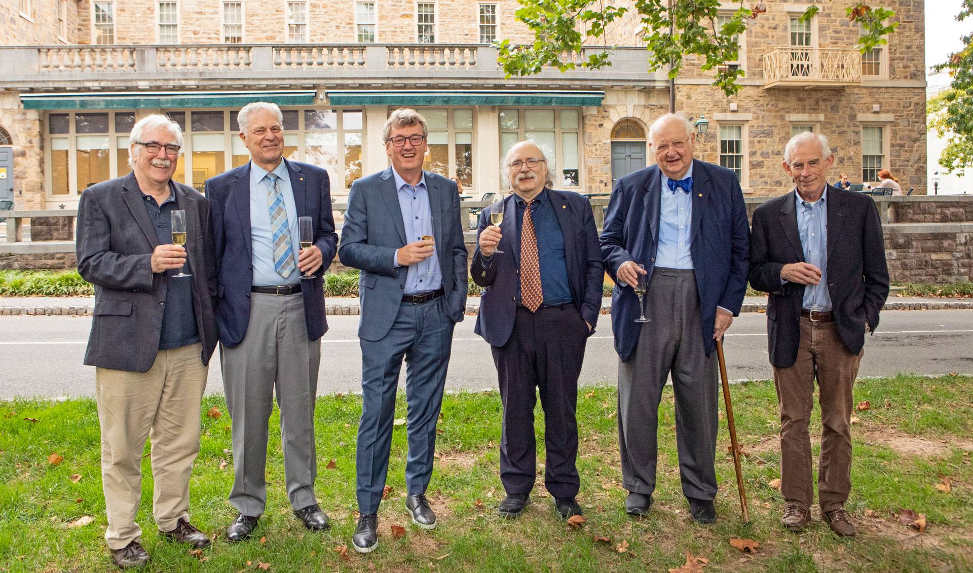 Several Princeton Nobel laureates on campus