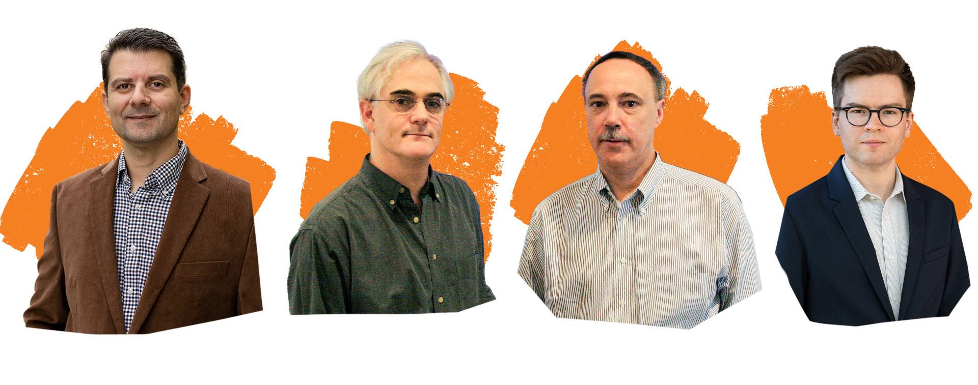 Mark Pinsk, Jonathan Cohen, David Tank and Michael Skinnider