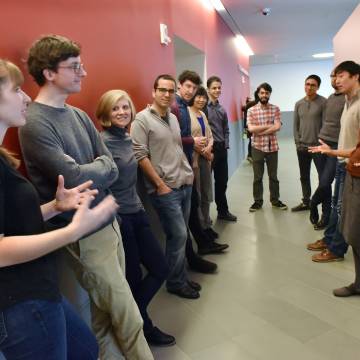 Students at the Princeton Neuroscience Institute