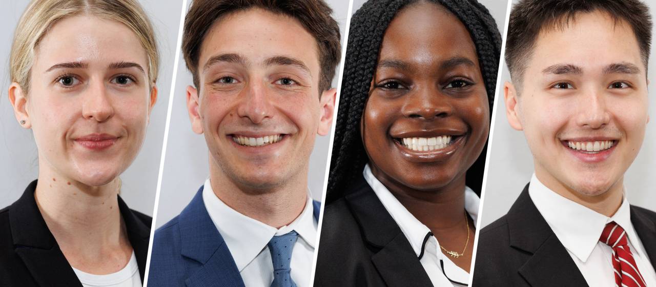 Three Princeton seniors and one alumnus have been named Schwarzman Scholars