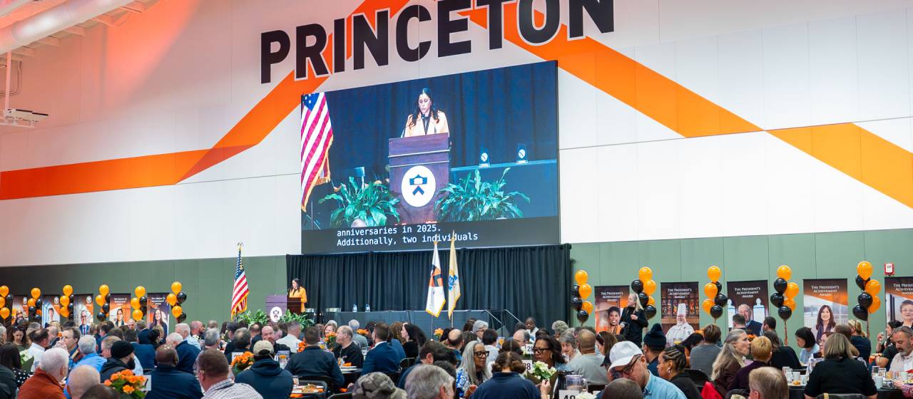 Service Recognition ceremony honors Princeton staff for exceptional achievements