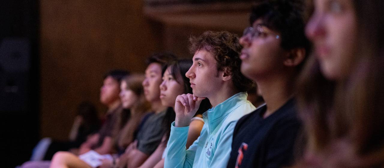 Incoming class hears call to embrace Princeton’s ‘bold and powerful commitment’ to free expression