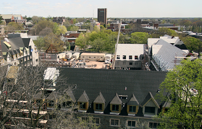 Whitman College construction