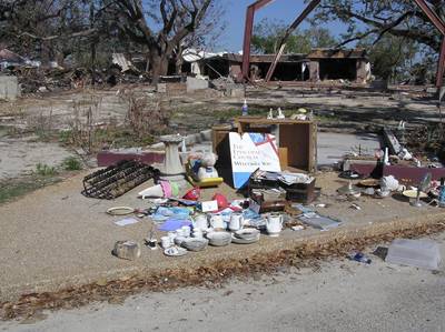 Aftermath of Hurrican Katrina