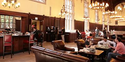 Rockefeller-Mathey dining hall