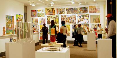 Student art exhibit