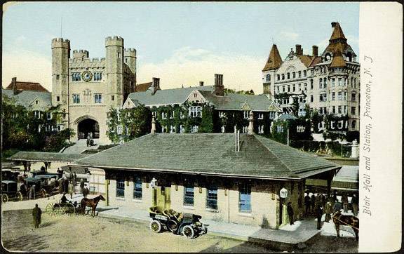 Overlooking Blair Hall