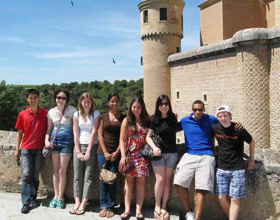 Students in Segovia