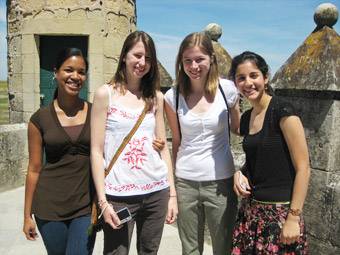 At a castle in Segovia