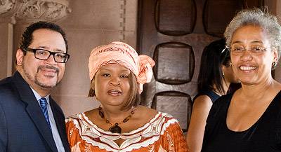 Clay at Pan-African Graduation