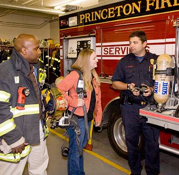 Firefighter training