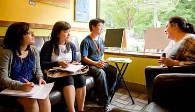 summer journalism in twist yogurt