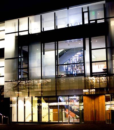 Twilight Sherrerd Hall