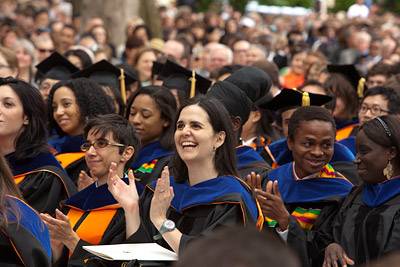 Commencement FPO crowd