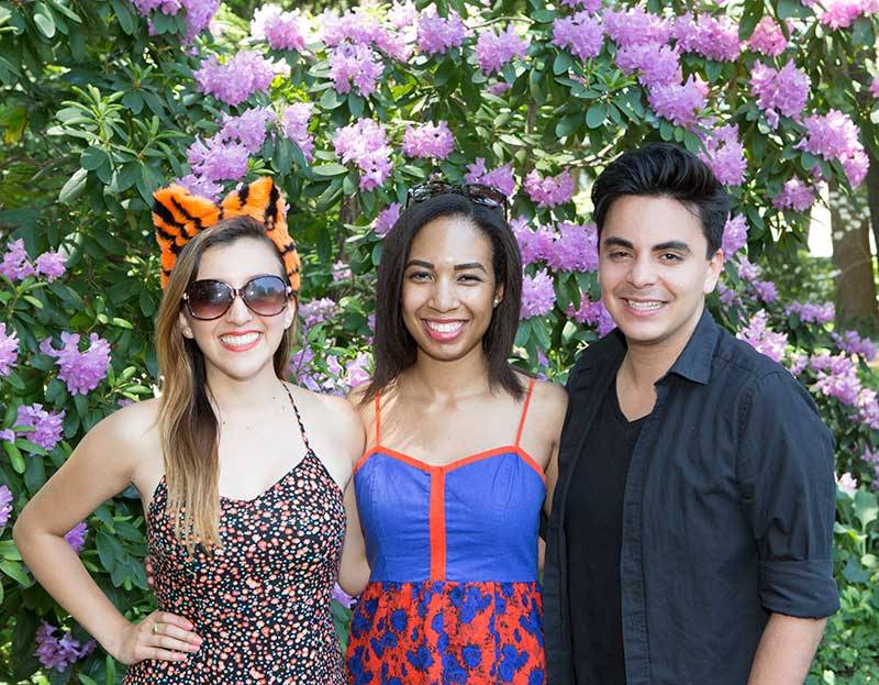 Reunions 2015 Jenesis Fonseca, Taylor Frazier, Christian Rivera