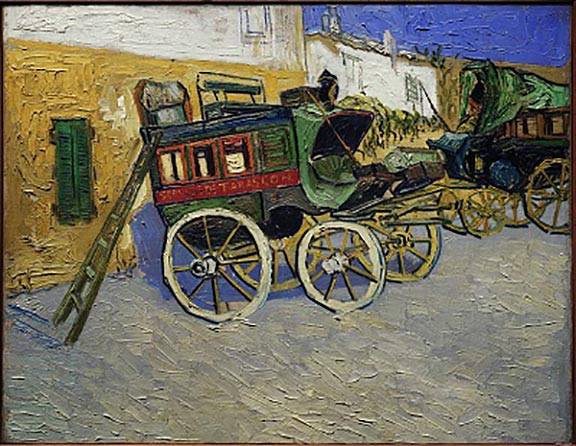 Vincent van Gogh, "Tarascon Stagecoach,"