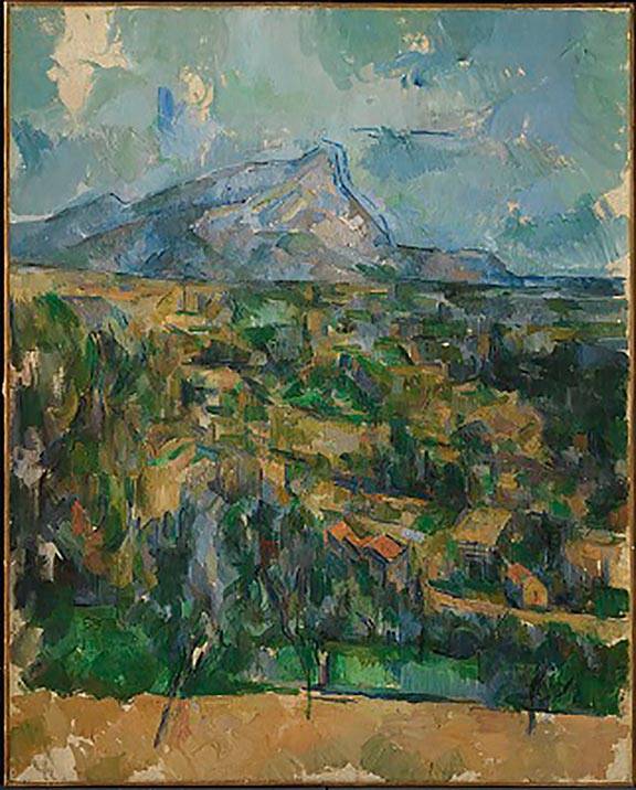 Paul Cézanne, "Mont Sainte-Victoire"