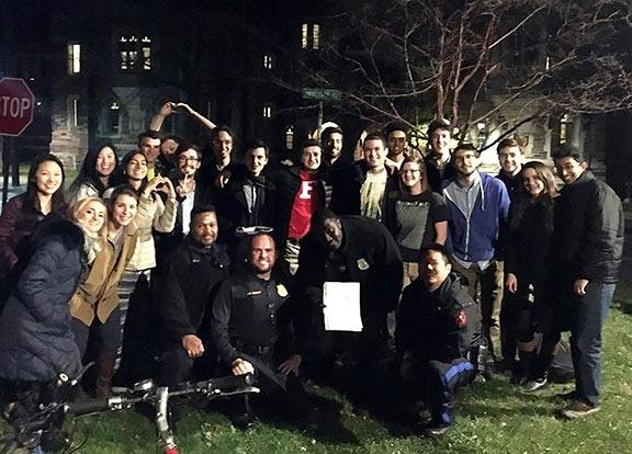 Public Safety Surprise Party Group