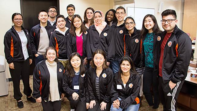 Group photograph of Peer Career Advisers