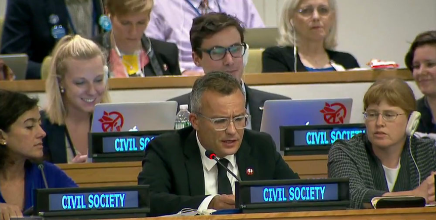 Alexander Glaser at UN conference