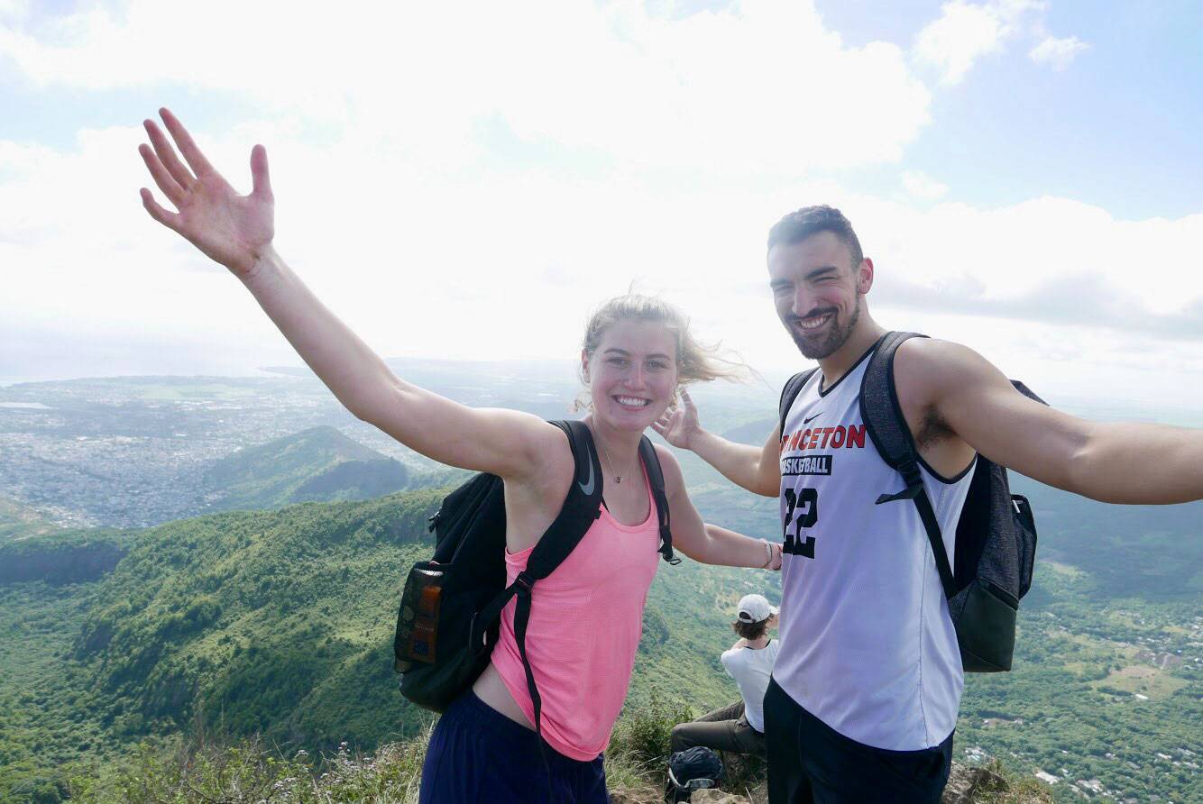 Taylor Baur and Jerome Desrosiers