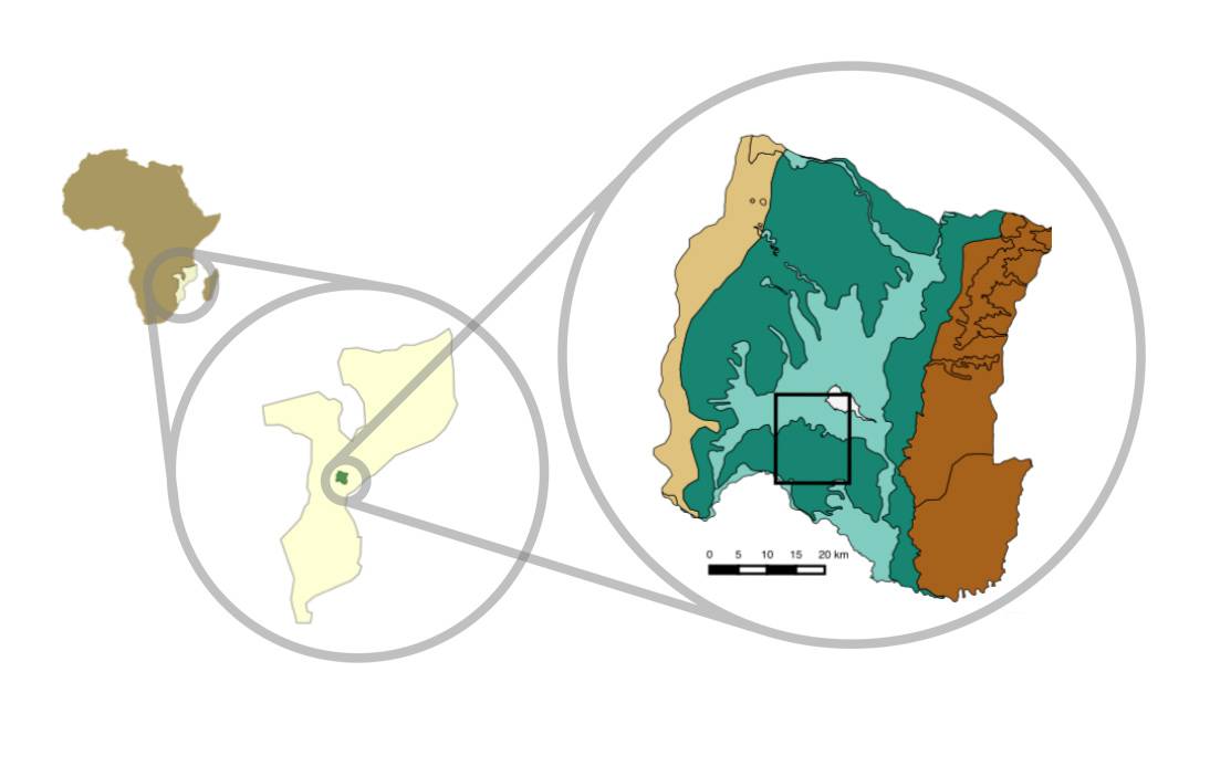 Map of Gorongosa National Park