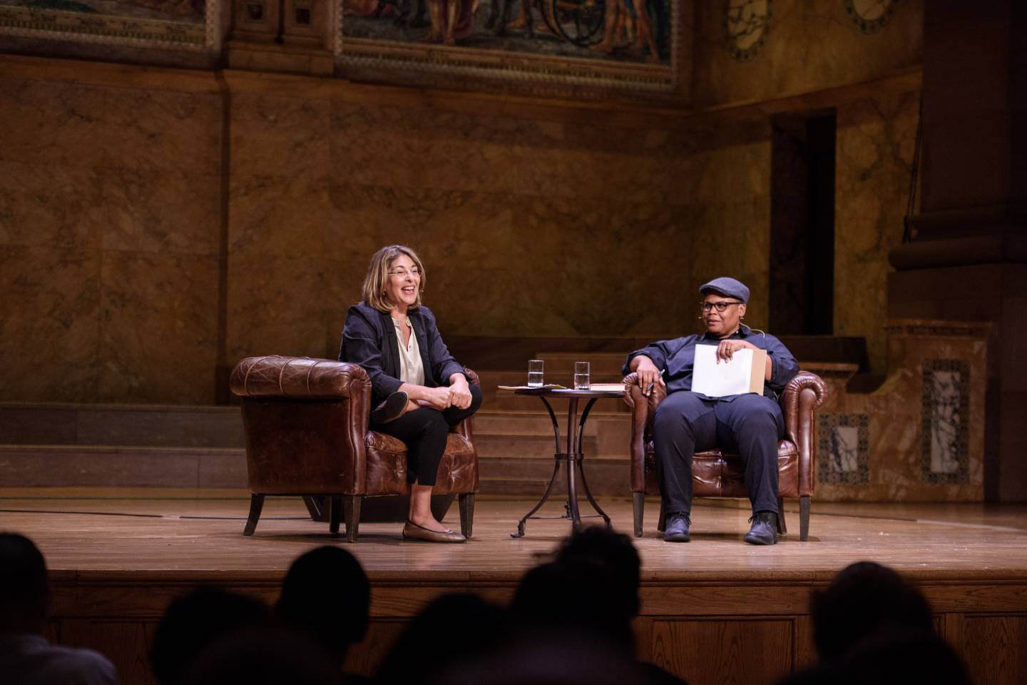 Author Naomi Klein fires up discussion of climate crisis and action