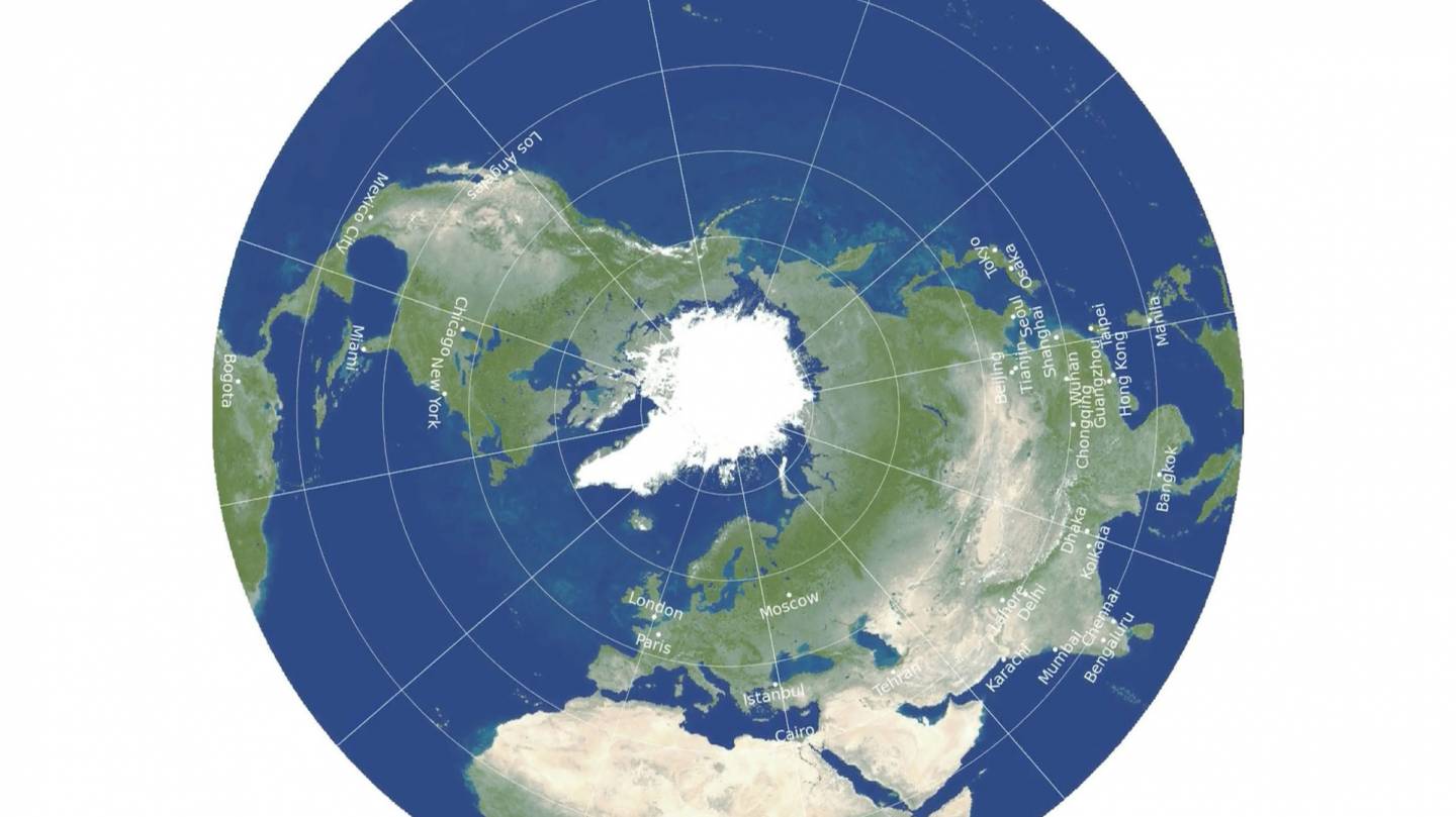 World Map Less Distortion Princeton astrophysicists re-imagine world map, designing a less ...