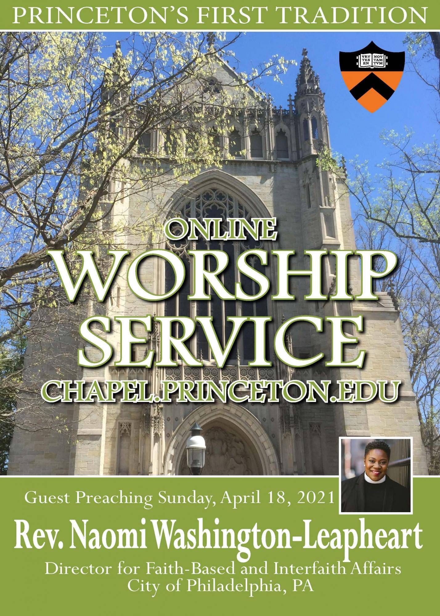 Sunday Worship Service with guest preacher, Rev. Naomi Washington-Leapheart - Vimarsana News