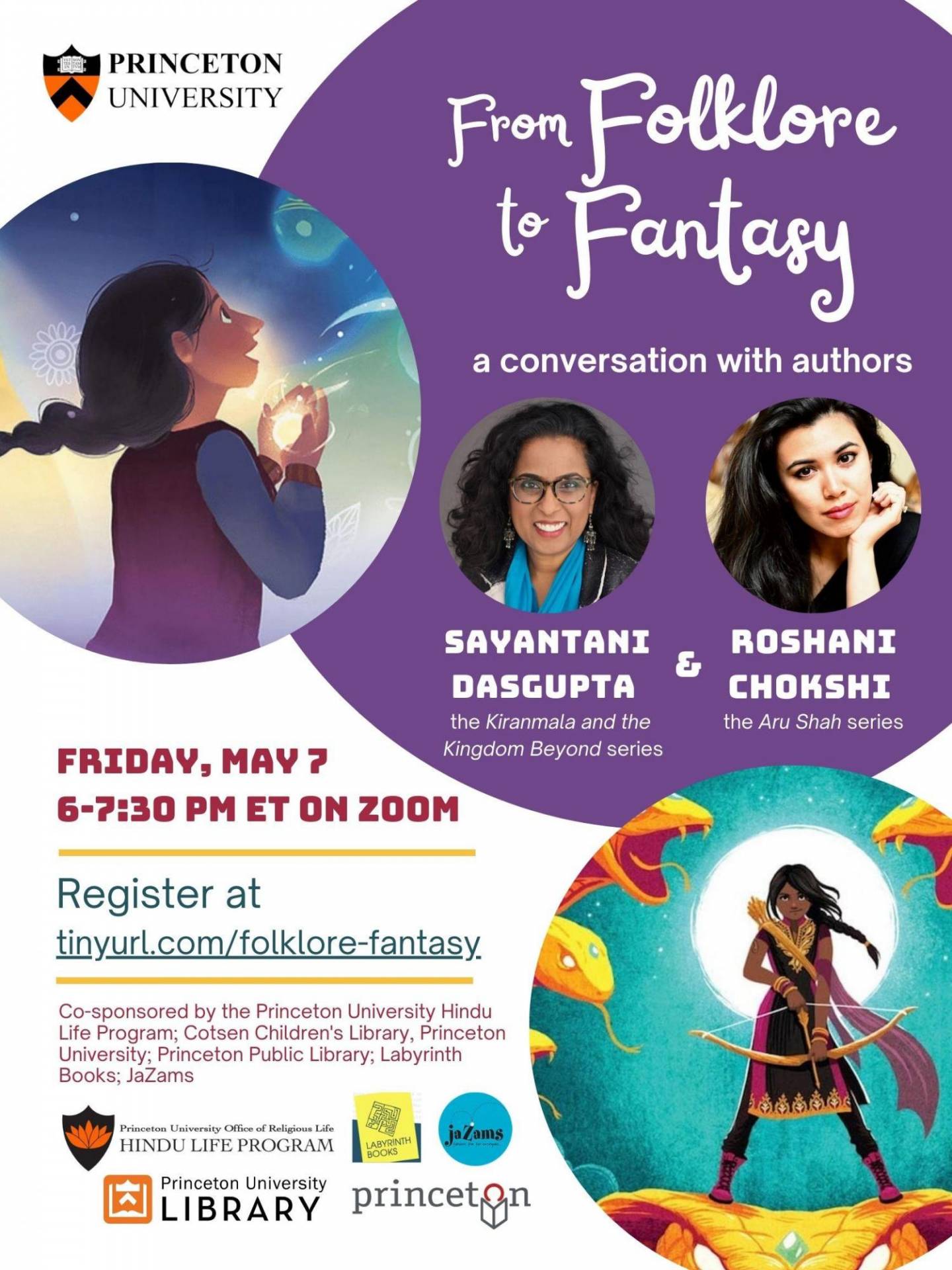 From Folklore to Fantasy: A Conversation with Authors Roshani Chokshi and Sayantani DasGupta - Vimarsana News
