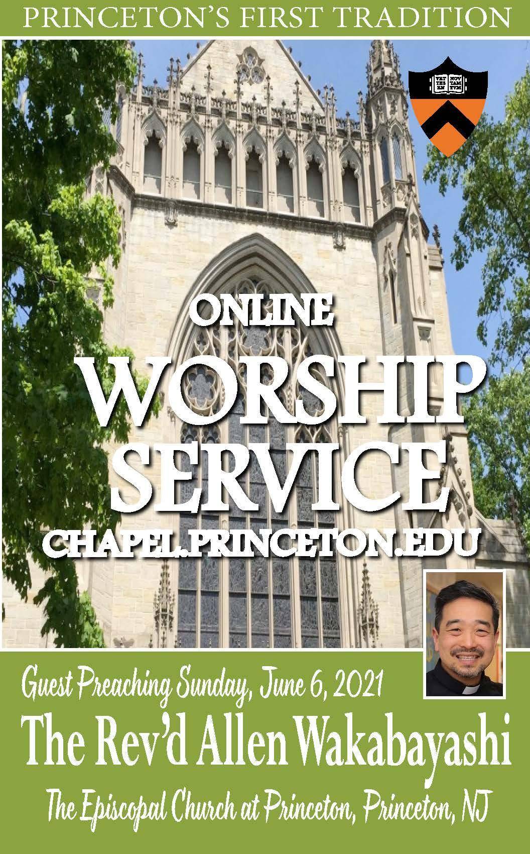 Sunday Worship Service with guest preacher, The Rev'd Allen M. Wakabayashi - Vimarsana News
