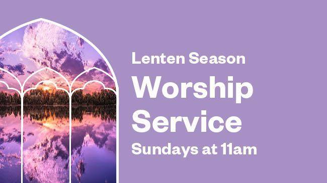 Sunday Worship Service - Lenten Season - Vimarsana News