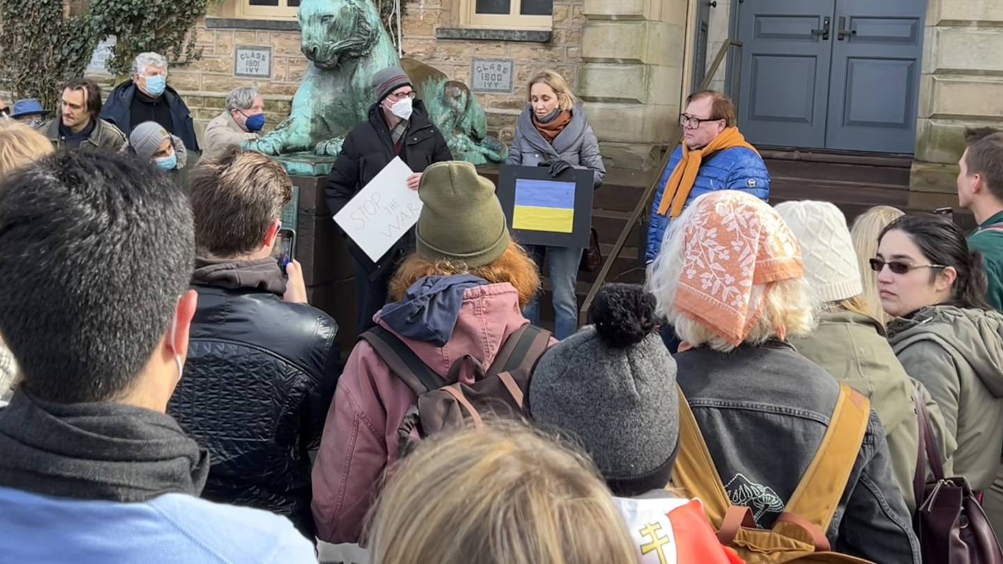 Princeton University community rallies around Ukraine - Vimarsana News