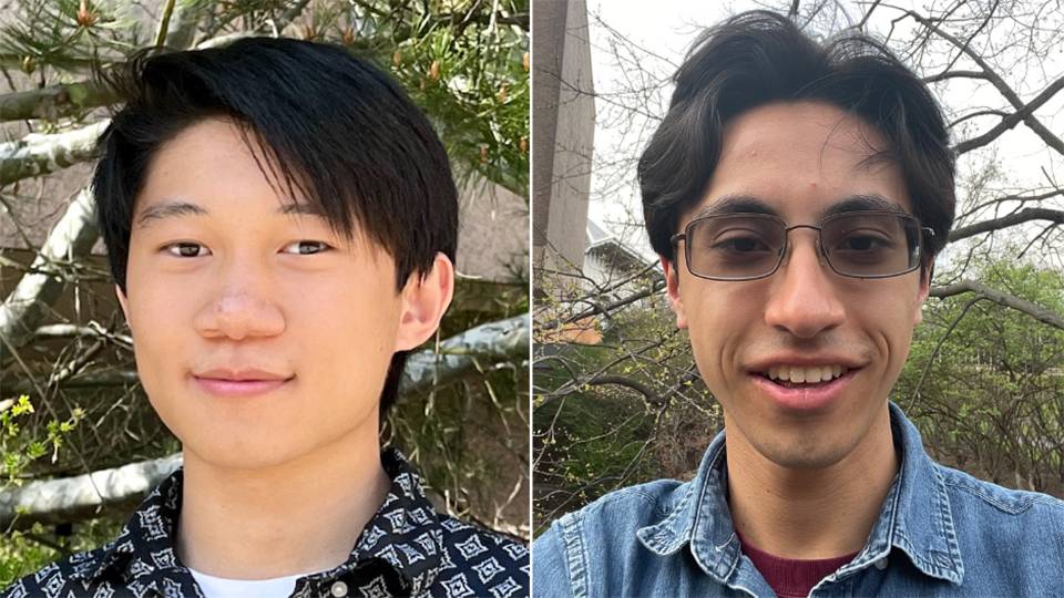 Hu and Thakar awarded Goldwater Scholarships - Vimarsana News