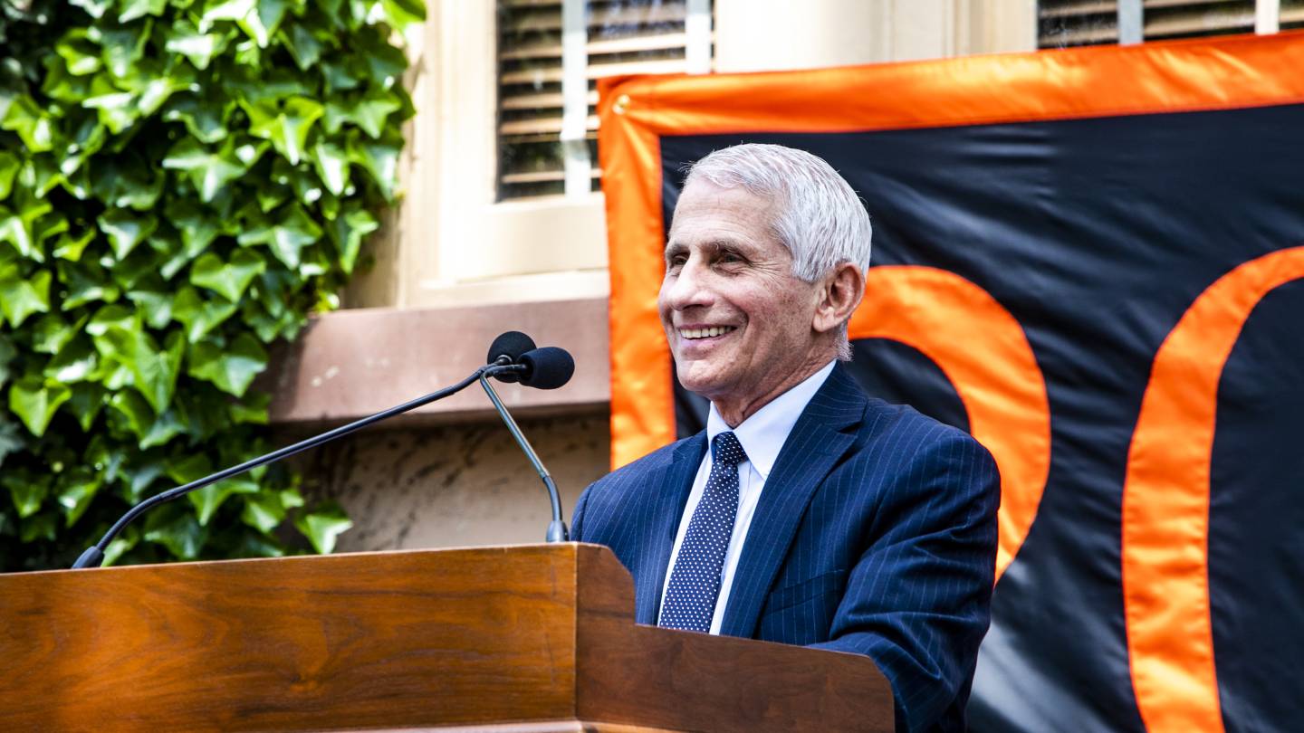 Princeton University Class of 2022 Class Day remarks by Dr. Anthony S. Fauci - Vimarsana News