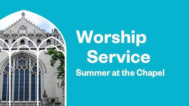 Sunday Worship Service - Summer Schedule - Vimarsana News