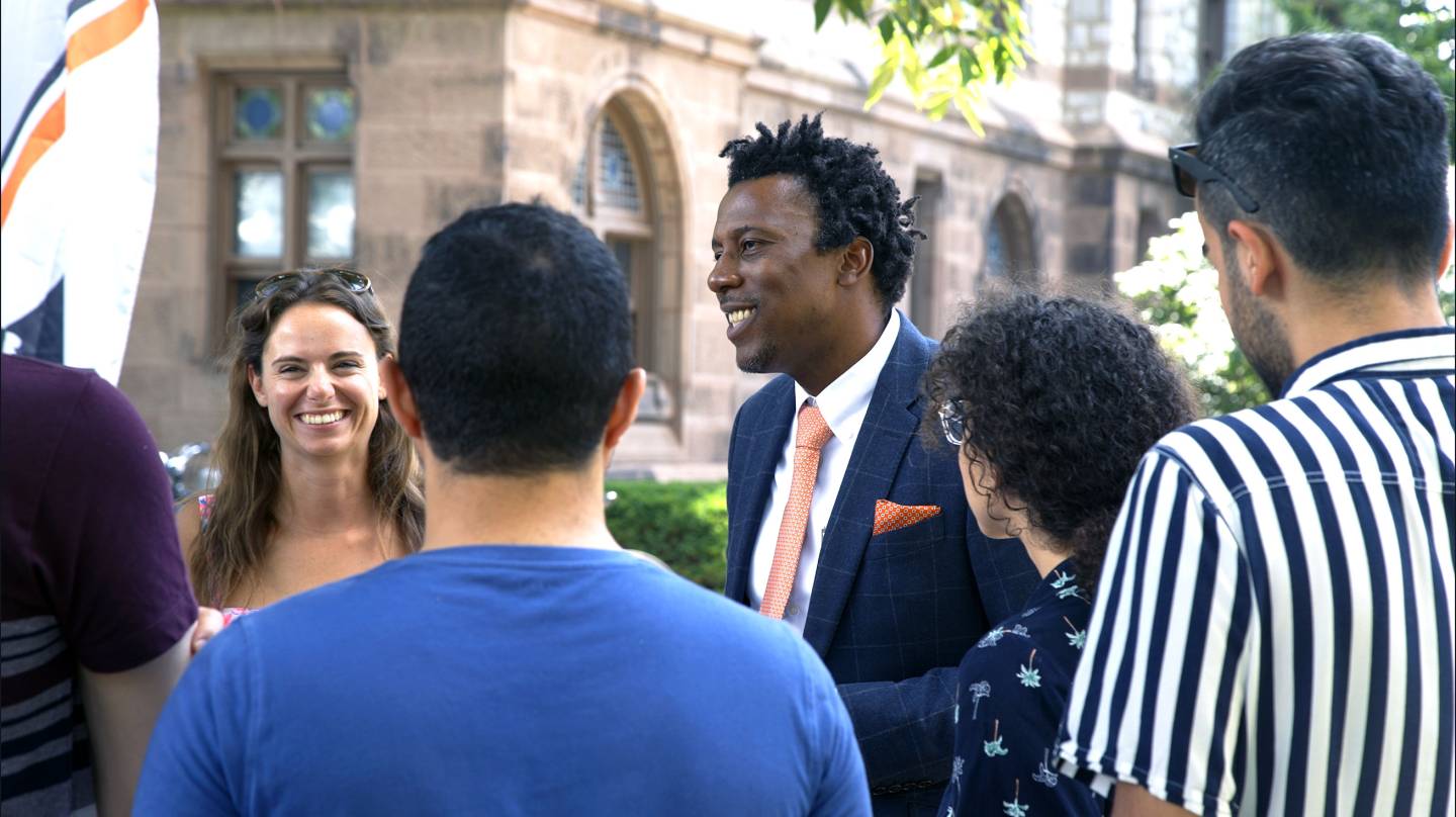 At orientation, talented graduate students from around the world prepare to extend their horizons - Vimarsana News