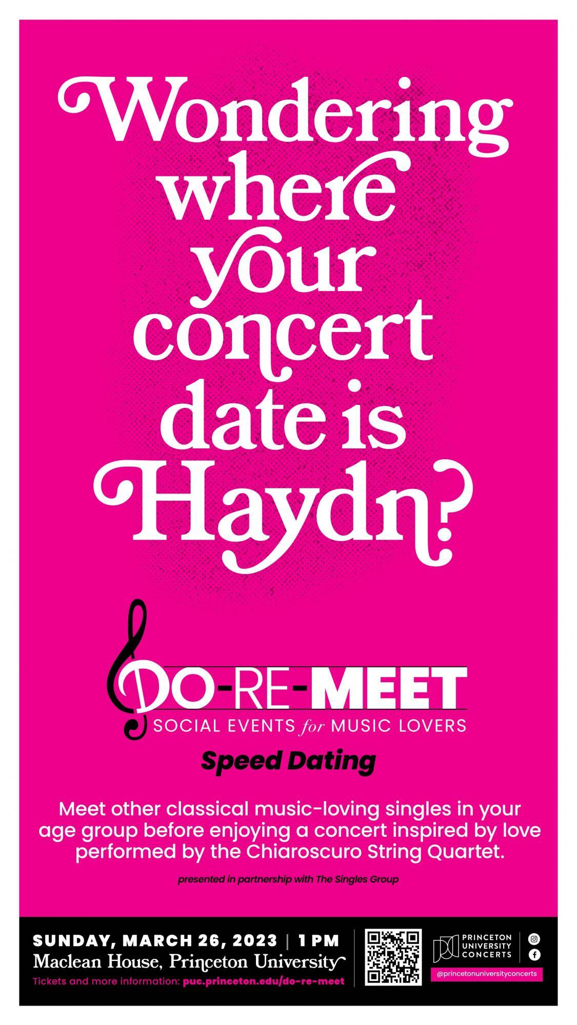 Do-Re-Meet: Speed Dating - Vimarsana News