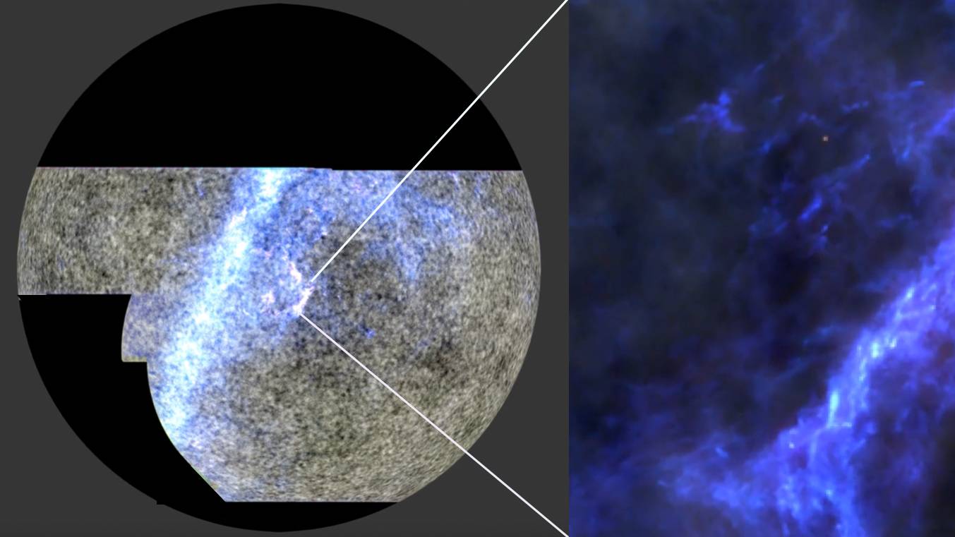 New high-definition images released of the baby universe
