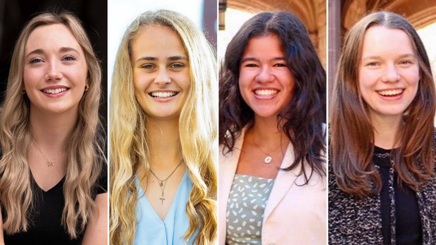 Four Princeton seniors awarded ReachOut 56-81-06 Fellowships