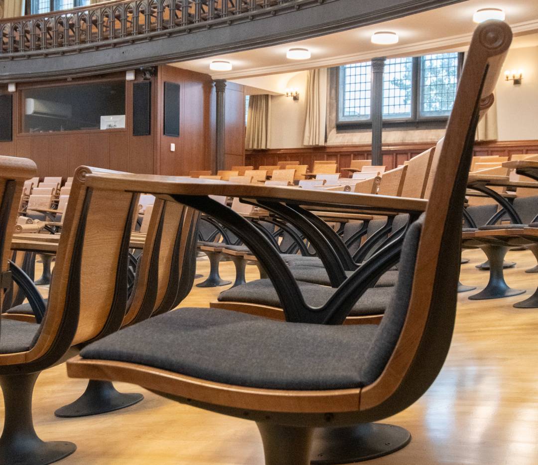 Seat in McCosh 50 lecture hall