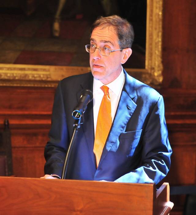 President Eisgruber at ROTC Commissioning