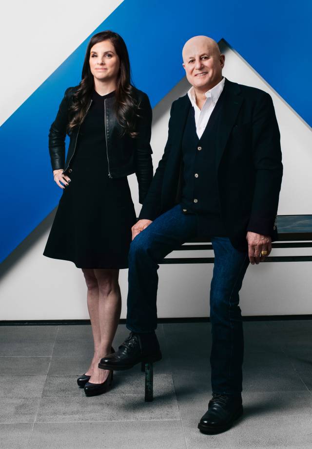 Debra and Ronald Perelman