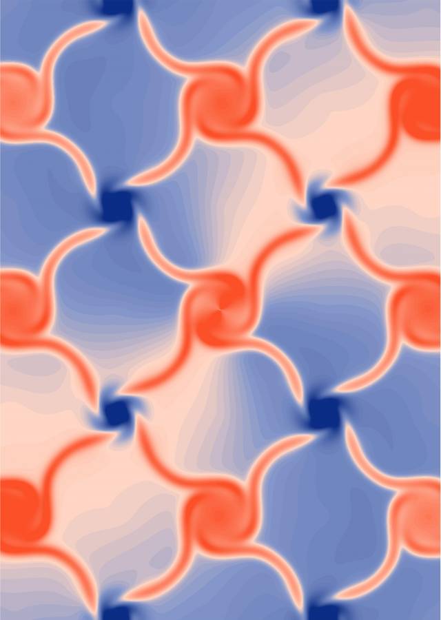 surface Fermi arc in rhodium-silicon crystal samples