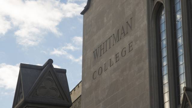 exterior of Whitman College