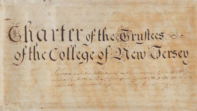 Charter for the College of New Jersey